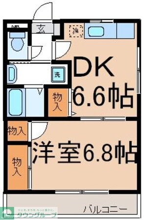 マンションシェルの物件間取画像